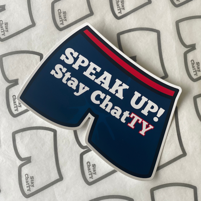 Stay ChatTY Bumper Sticker