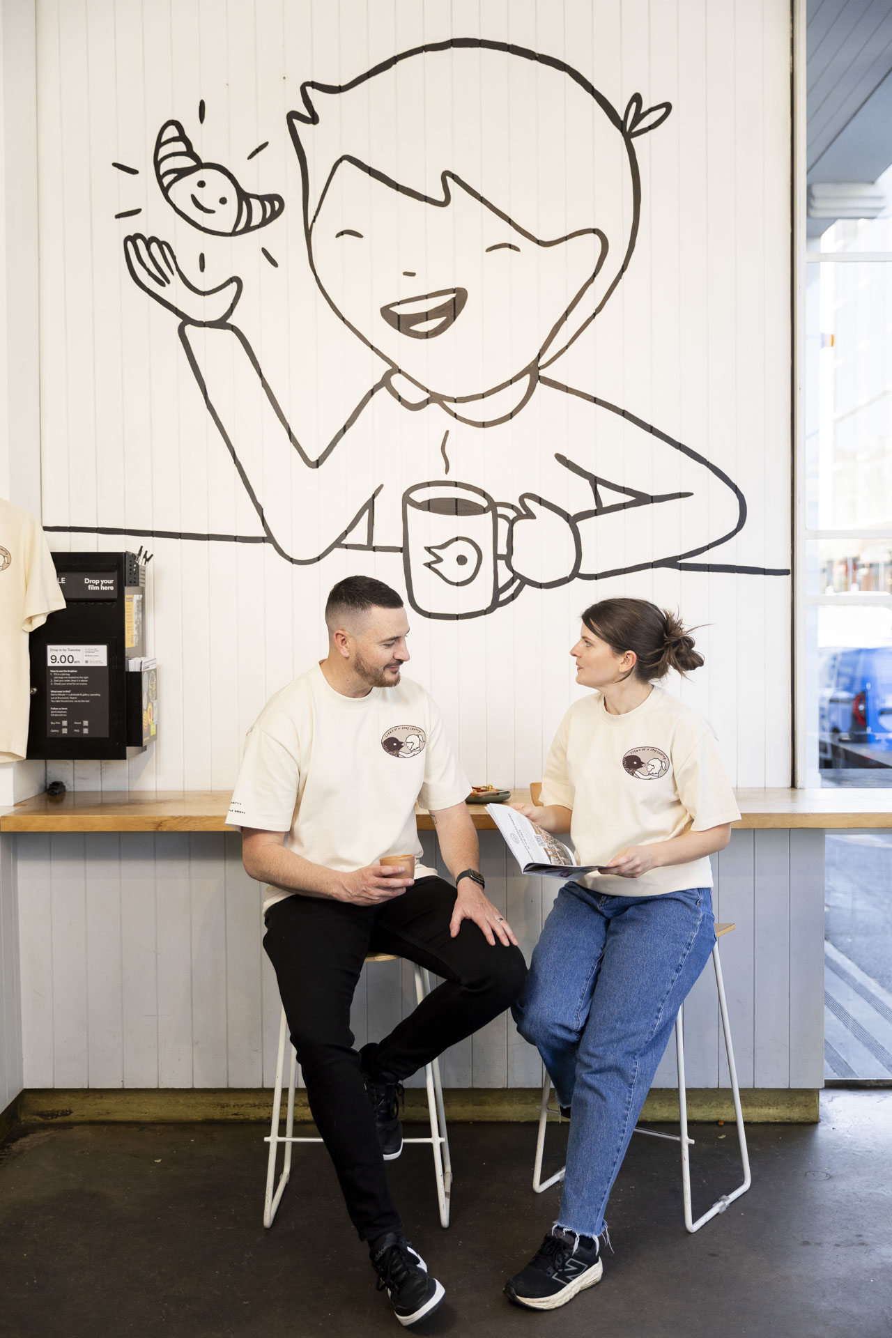 Pigeon Whole Bakers x Stay ChatTY Limited-Edition Tee - Image 5